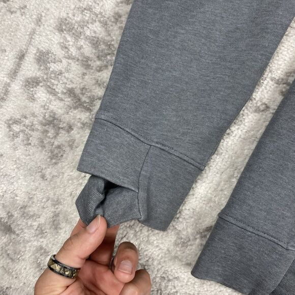 Nike Pullover Yoga Dri Fit Men's 1/2-Zip Training Crew Gray DD2186 Size Large - Picture 6 of 7